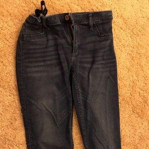 Girls h&m dark denim jeggings